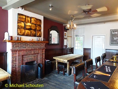 Fireplace in Public Bar.  by Michael Schouten. Published on 